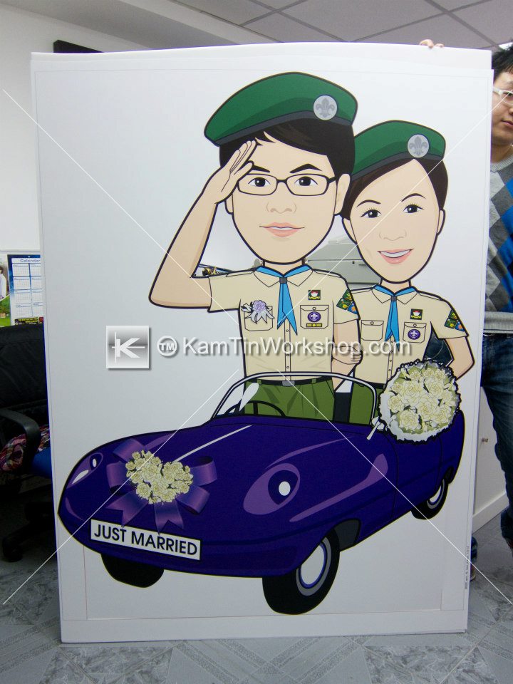 人型板公仔 - 設計及製作